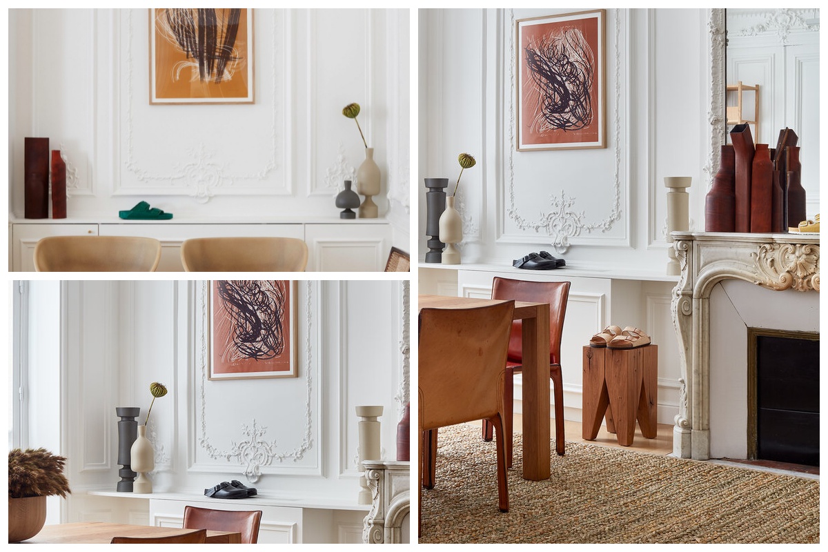 Dodatki i dekoracje w paryskim mieszkaniu